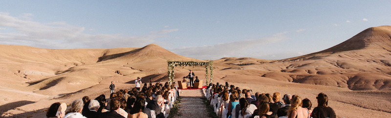 Wedding in the Sahara Morocco
